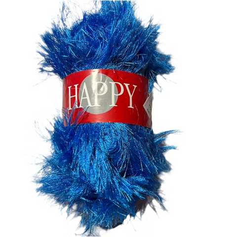 Happy Extra Long Eyelash Yarn by Idena Yarns