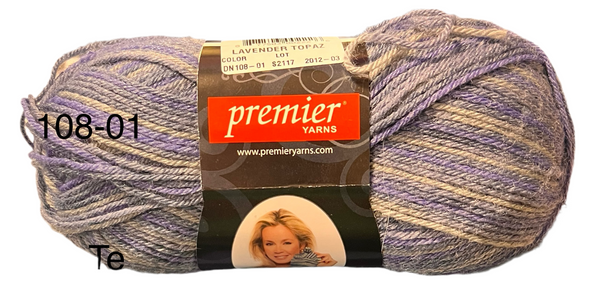 Premier Serenity Sock Weight Yarn - Debbie Norville Collection