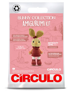 Lola Easter Bunny Amigurumi Crochet Kit by Circulo