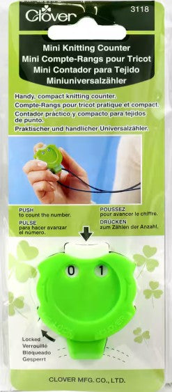 Clover Mini Katcha-Katcha Row Counter # CLO-3118