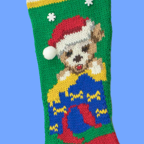 Christmas Pup Christmas Stocking Kit - # 7056-K