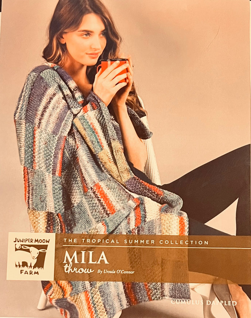 Mila Cumulus Dappled Throw Pattern - KFI J126-01