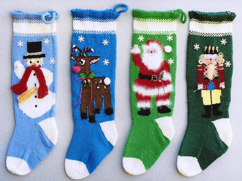 Ann Norling Christmas Stocking Kits (as shown in Ann Norling Pattern #1013) .