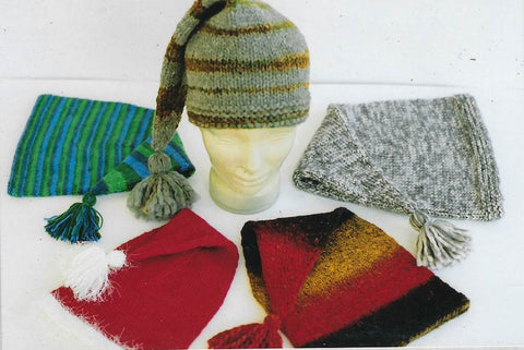 Ann Norling Pointed Stocking Cap Pattern #61