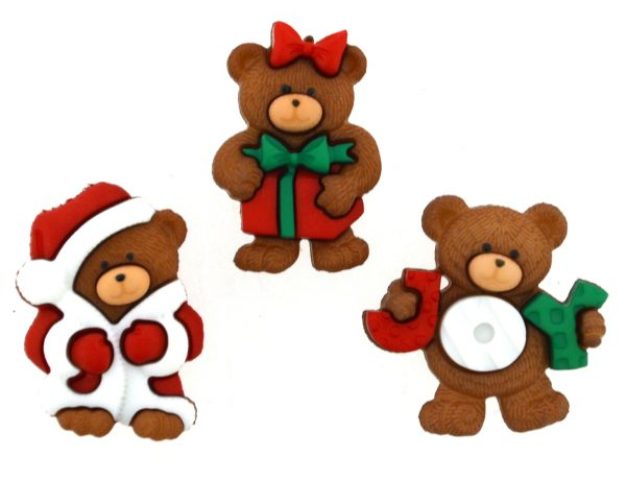 Christmas & Winter Button Assortments