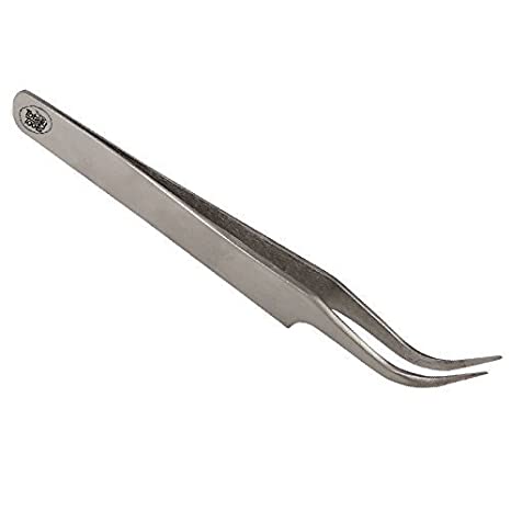 Large Bent Nose Tweezers - Totally Tools