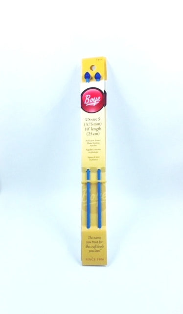 Boye Single Point Plastic Knitting Needles