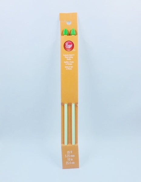 Boye Single Point Plastic Knitting Needles