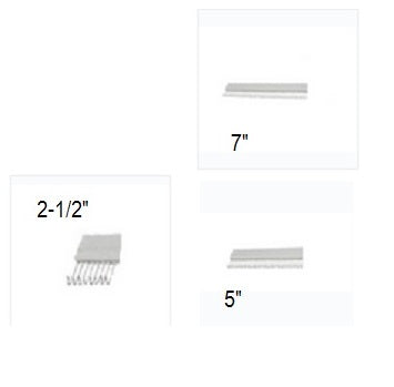 Brother Cast On Comb - 4.5mm Partial Length Combs