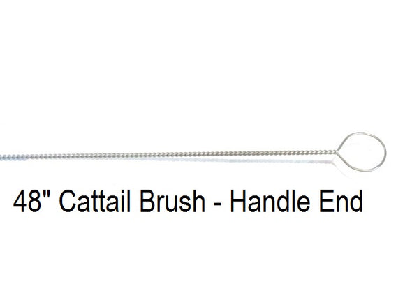 Knitting Machine Cattail Cleaning Brush  48" long