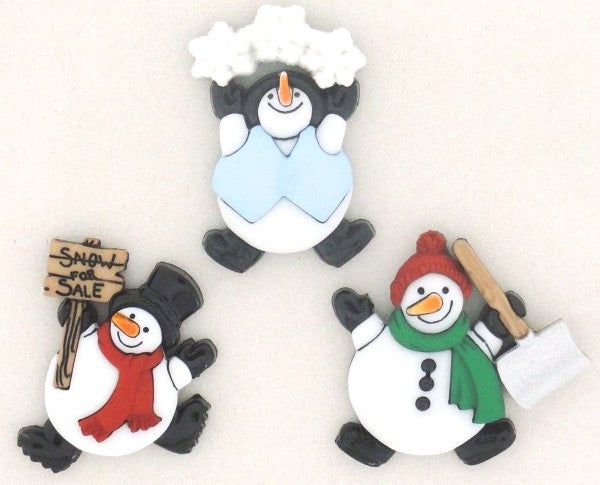 Christmas & Winter Button Assortments