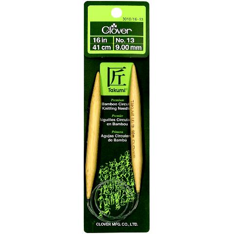 Clover Circular Bamboo Needles