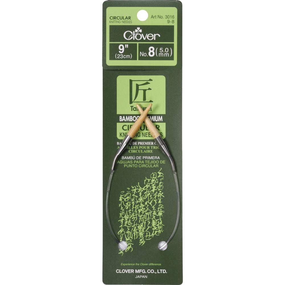 Clover Circular Bamboo Needles