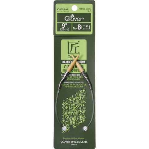 Clover Circular Bamboo Needles