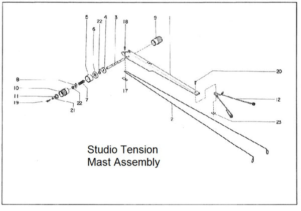 Yarn Tension Unit -Studio Knitting Machine