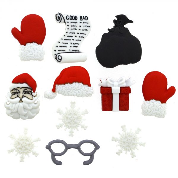 Christmas & Winter Button Assortments