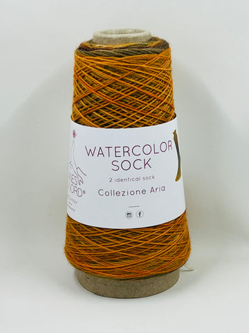 Knitting Fever Watercolor Sock Yarn On Cones