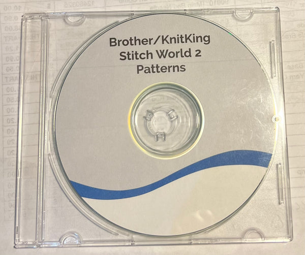 Stitch World Pattern Books On CD