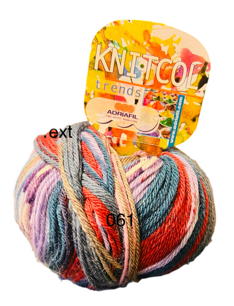 KnitKol Yarn Self Striping Yarn by Plymouth