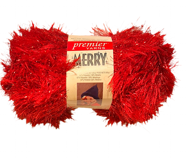 Premier Merry Eyelash Glitter Yarn