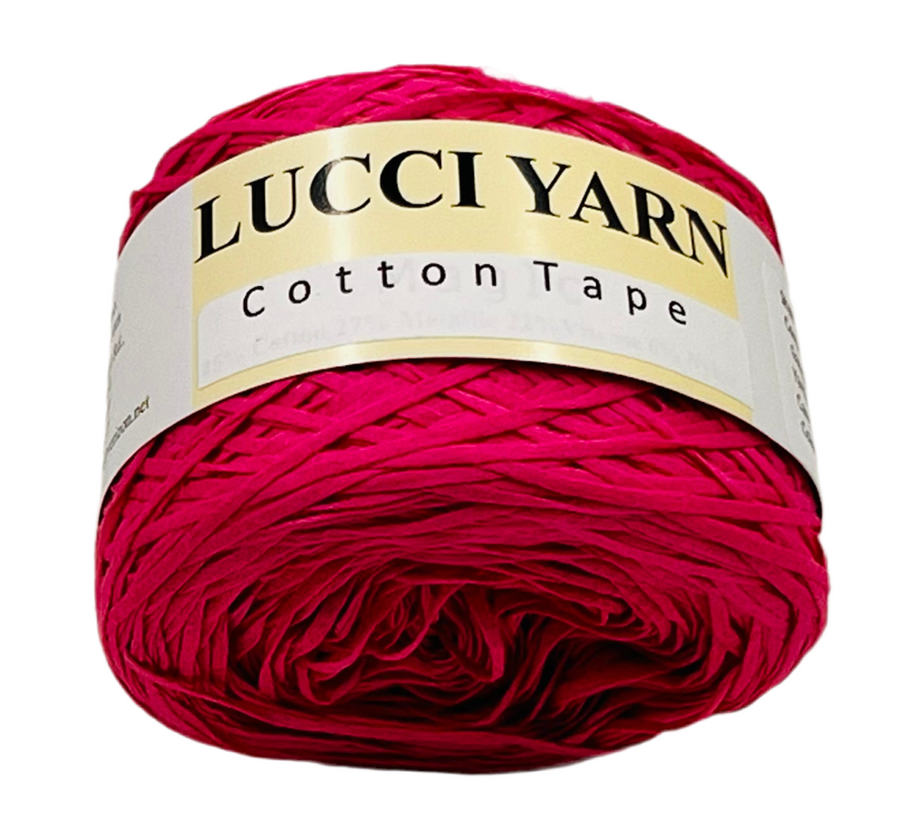 Cotton Tape Yarn by Lucci Yarns – Knitting Closet Cotton Tape Yarn by Lucci Yarns – Knitting Closet