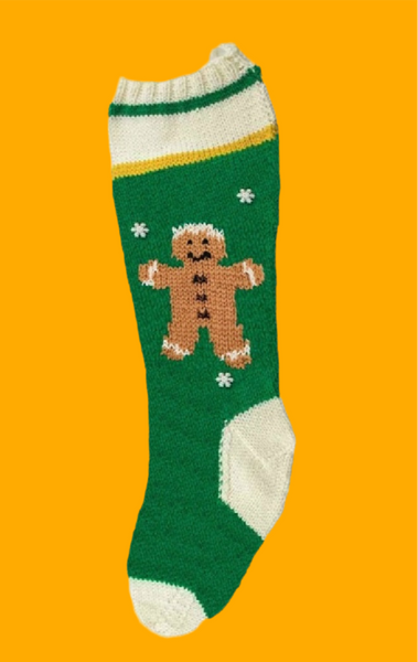 Gingerbread Man Christmas Stocking Kit - 7031