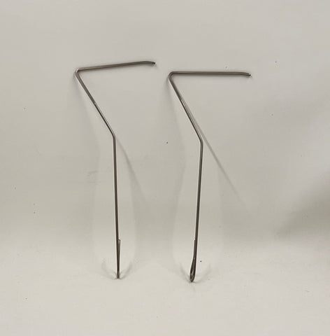 Edge Weight Hanger Irons (pair)(#7 Iron) for Machine Knitting - Pre Owned 80038