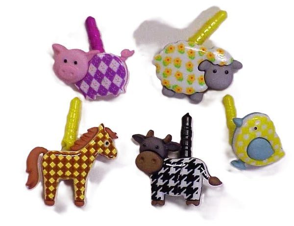 Animal Button Assortments