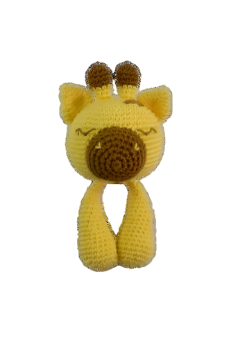Giraffe Lovey Amigurumi Blanket Kit by Circulo