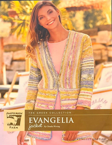 Evangelia Knitted Jacket Pattern J86-02 - KFI