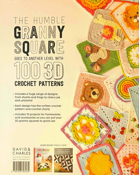 3D Granny Squares 100 Crochet Patterns