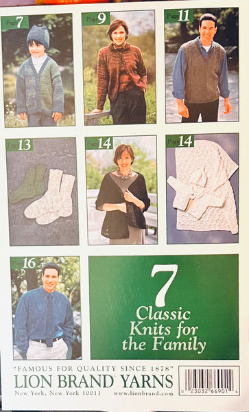 7 Classic Knits for the Family - Lion Brand