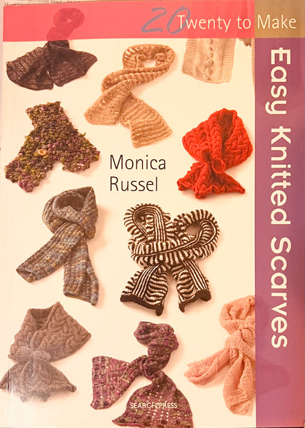 Easy Knitted Scarves, 20 to make.