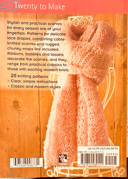 Easy Knitted Scarves, 20 to make.