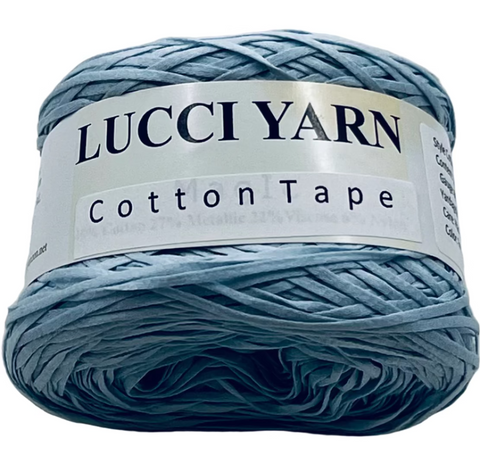 Cotton Tape Yarn by Lucci Yarns