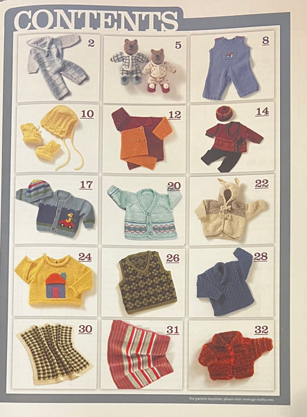 Itty-Bitty Knits For Baby - Patterns by SoHo Publishing (used)