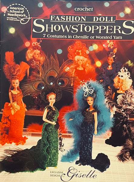 Fashion Doll Showstoppers - Crochet Patterns Leisure Arts 1232