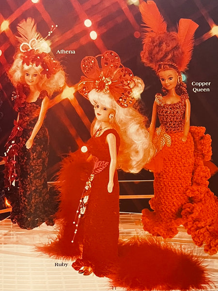 Fashion Doll Showstoppers - Crochet Patterns Leisure Arts 1232