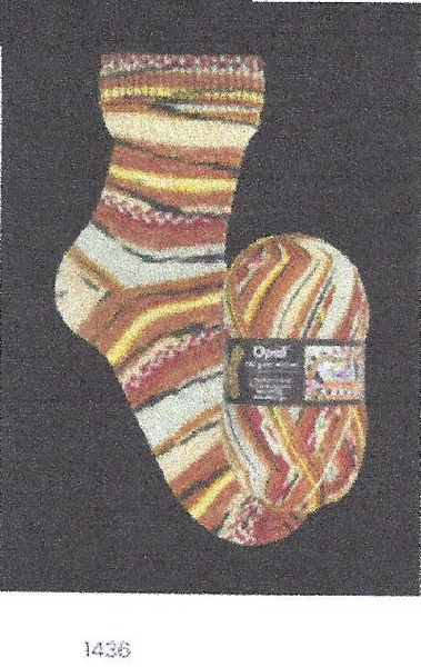 Opal Sock Yarn by Diamond - Self Striping Multi Color