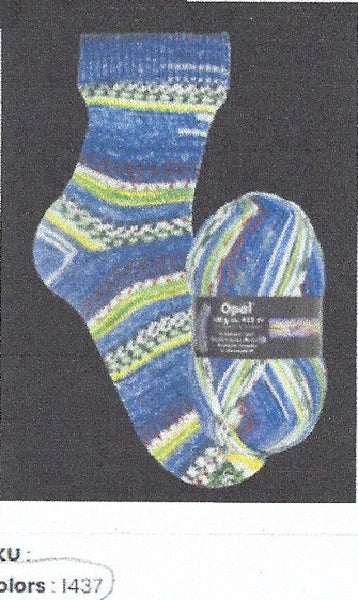 Opal Sock Yarn by Diamond - Self Striping Multi Color