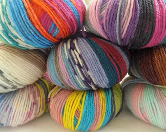 KnitKol Yarn Self Striping Yarn by Plymouth