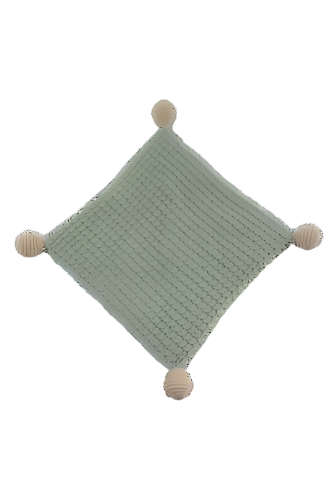 Teddy Bear Lovey Amigurumi Blanket Kit - Color 4