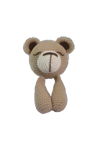 Teddy Bear Lovey Amigurumi Blanket Kit - Color 4