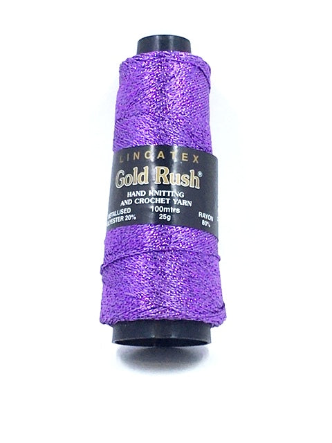 Gold Rush Metalized Polyester Yarn (Lurex) – Knitting Closet