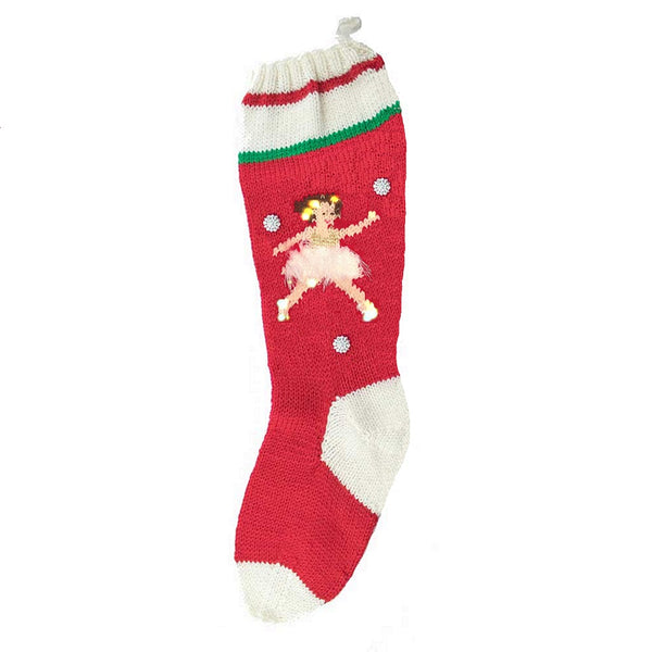 Ballerina Christmas Stocking Kit - Red - 7020-R