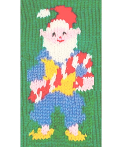 Elf Christmas Stocking Kit - The Candymaker - # 7052-K