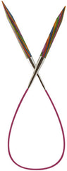Knit Picks Rainbow Wood 2mm x 24" Fixed Circular Knitting Needles - #90328