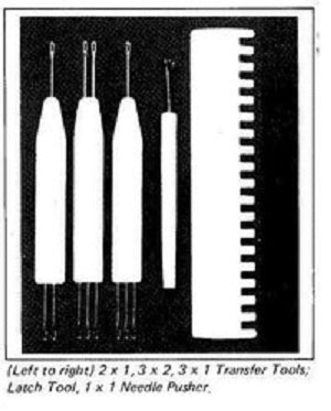 Knitting Machine Tool - Transfer Tool Set - 5 pc 4.5mm