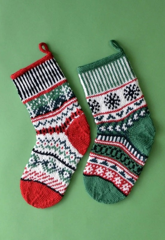 Holiday Stocking Kit by Universal Yarn – Knitting Closet