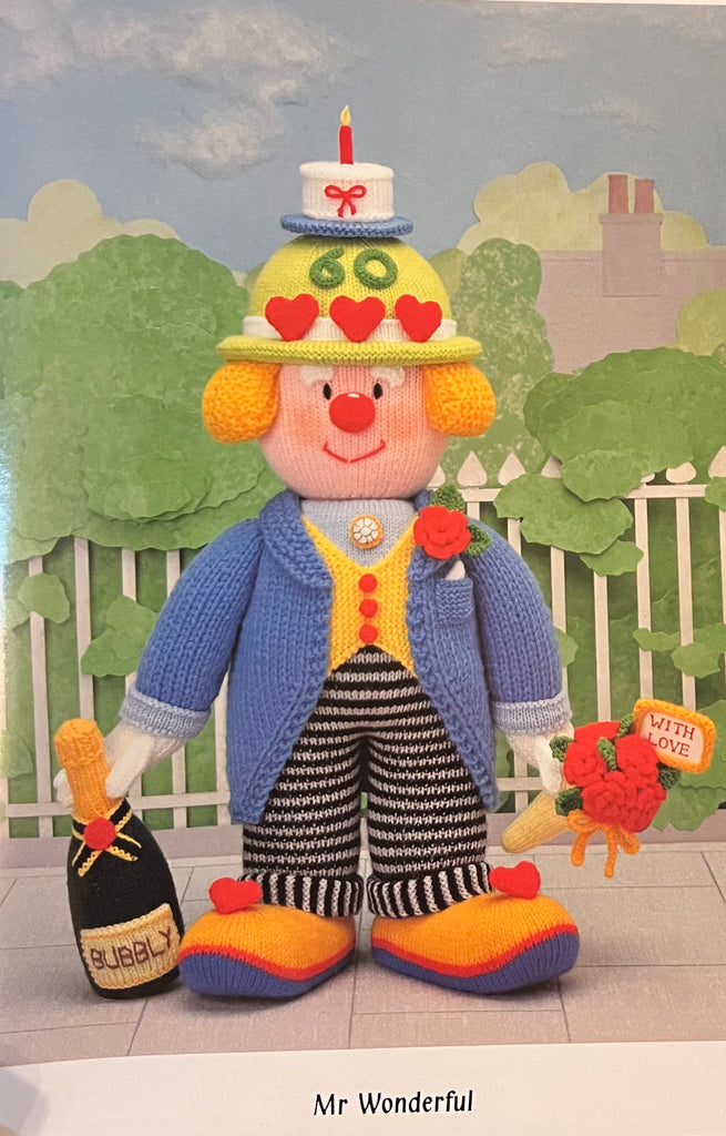 Jean Greenhowe's Celebration Clowns Pattern Booklet #232